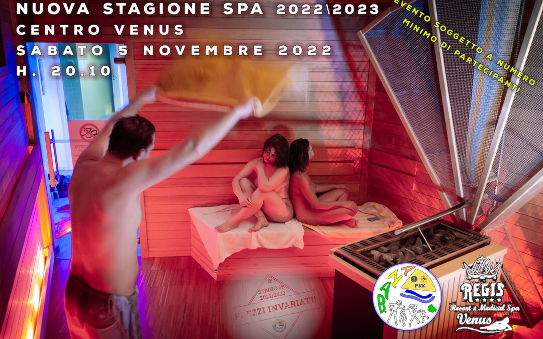 Si torna alla SPA!– sabato 5 novembre 2022