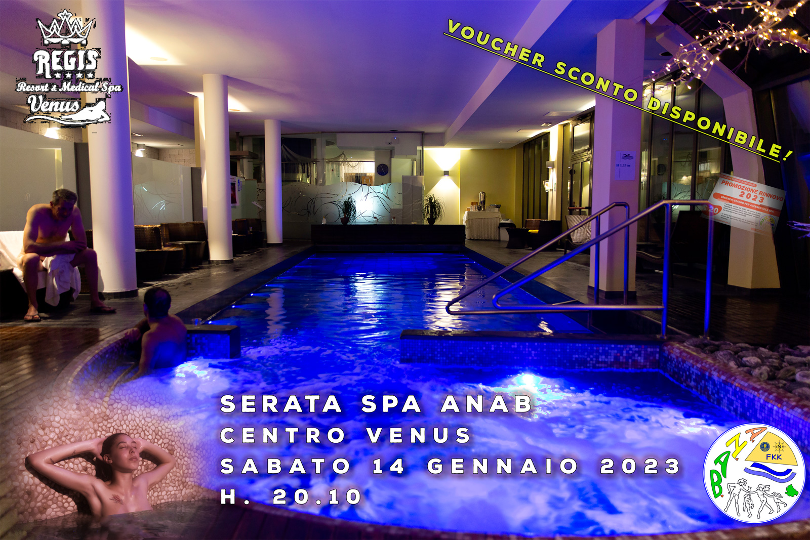 Serata SPA!– sabato 14 gennaio 2023 - AbruzzoNaturista